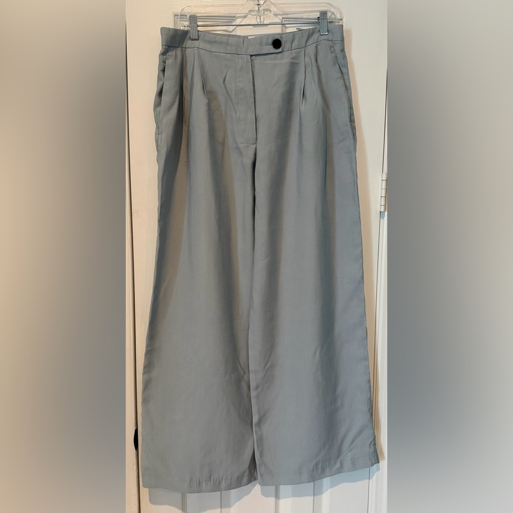 Zara Light Gray Trousers Size Large